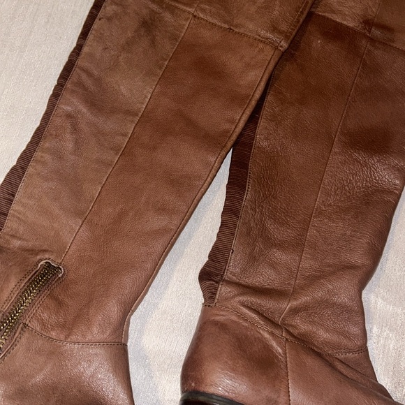Chinese Laundry Women’s Over the Knee Brown W/ Zipper Size 7.5 - Picture 6 of 15